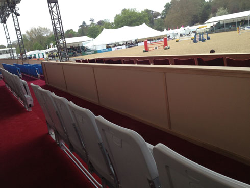 Royal Box at Royal Windsor Horse Show 2013