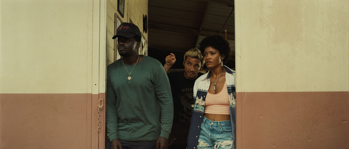 Daniel Kaluuya, Keke Palmer, and Brandon Perea in Nope