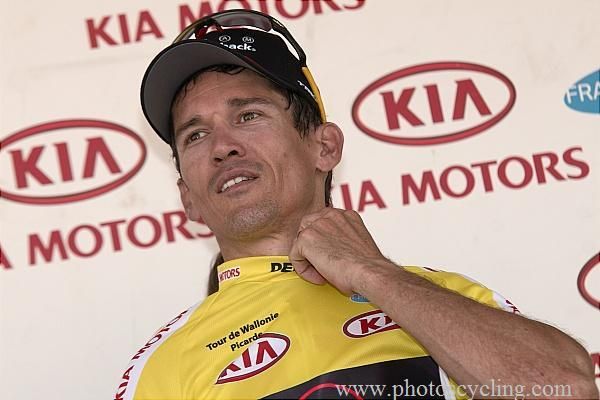 McEwen in the yellow jersey