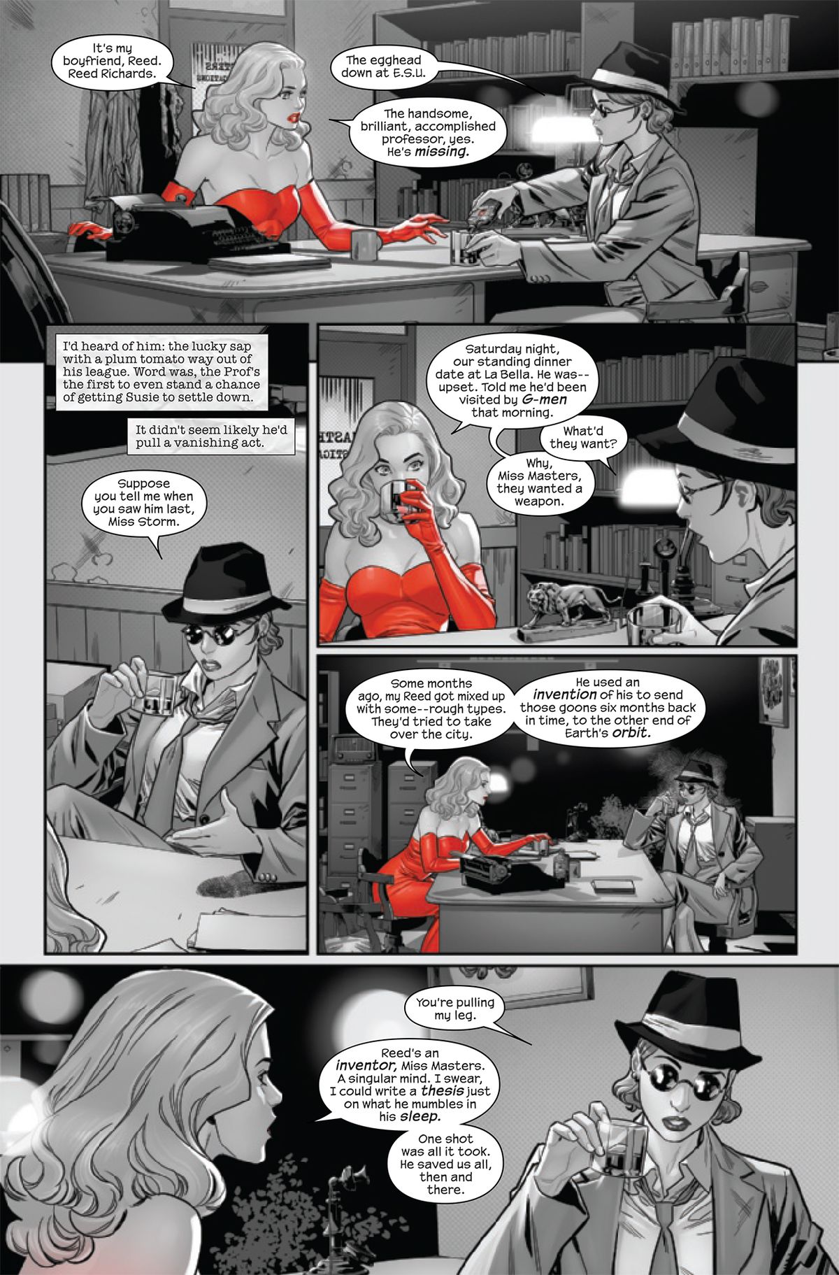 Fantastic Four #19 interior art