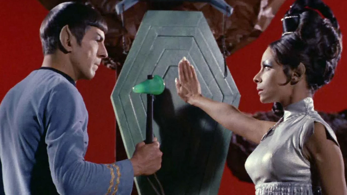 Spock and T'Pring in Star Trek: The Original Series