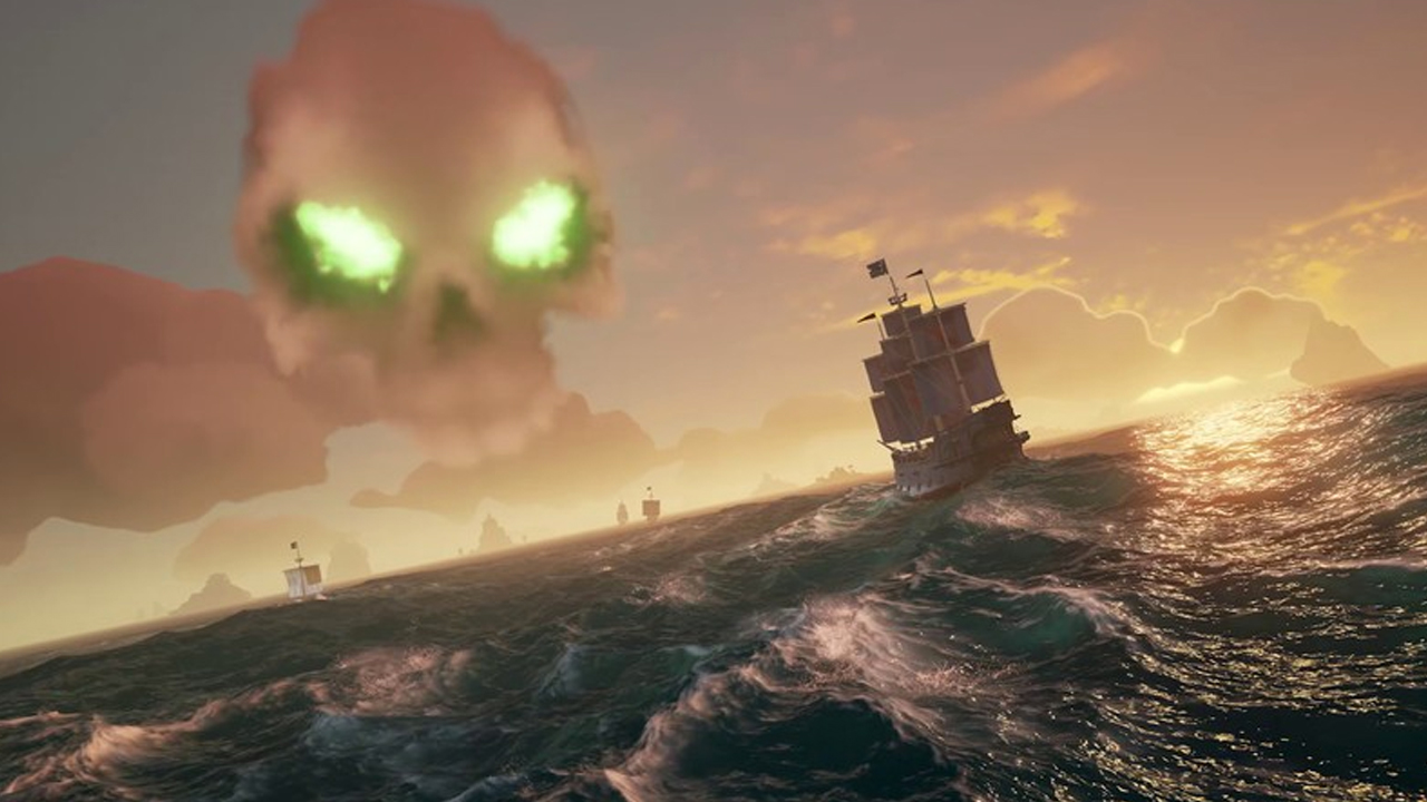 What are Sea of Thieves' skull clouds, and how they help you get the  skeleton fort key | GamesRadar+