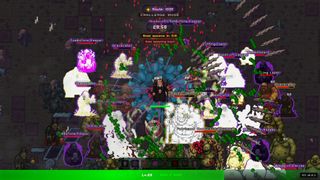 Screenshots from AI-generated game Codex Mortis