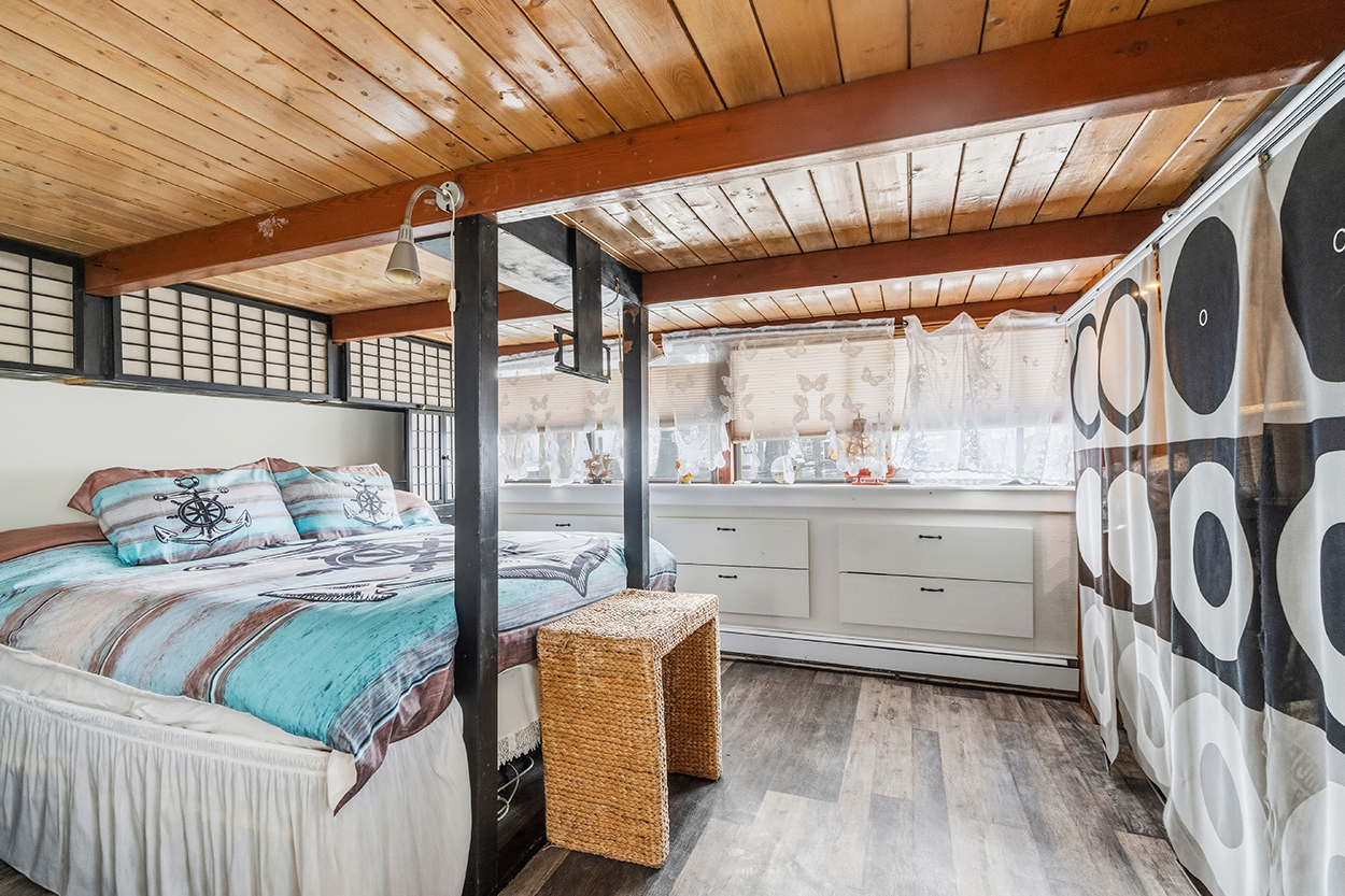 Houseboat interior