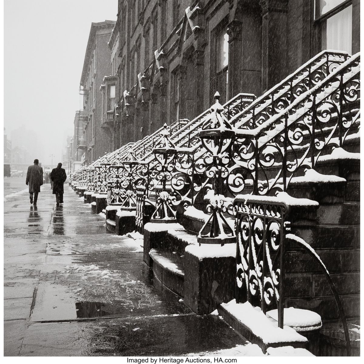 A photo of the Vivian Maier items being auctioned for charity