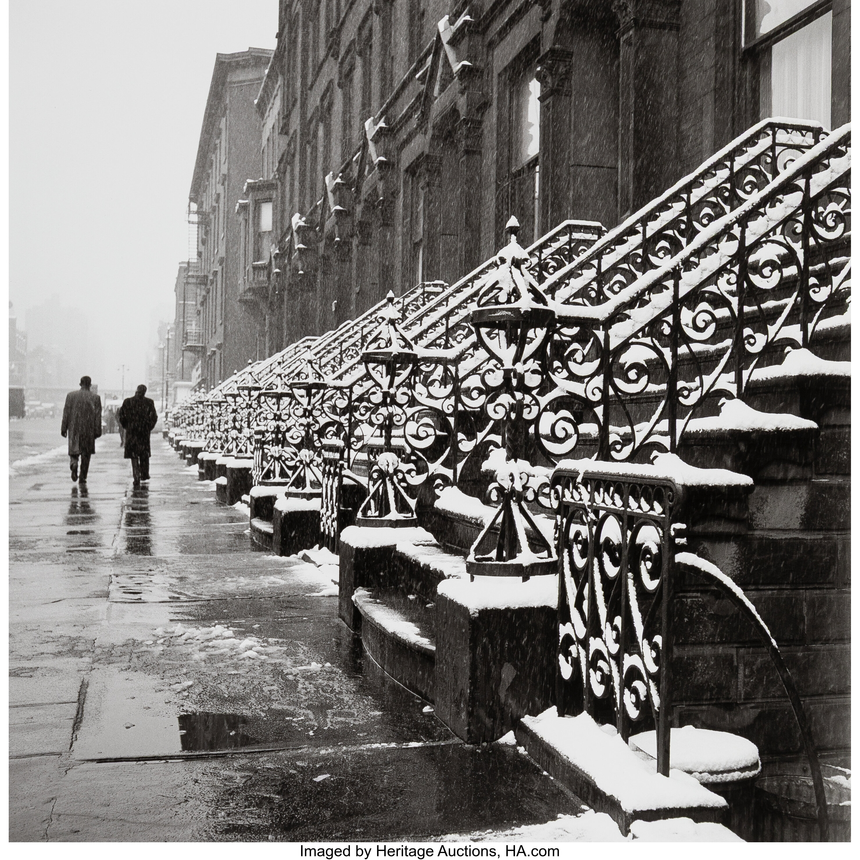 A photo of the Vivian Maier items being auctioned for charity
