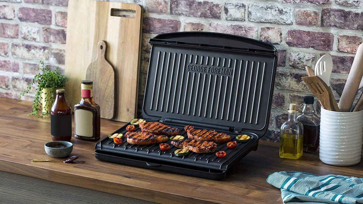 George Foreman Fit Grill review it s big beefy and ready for anything T3