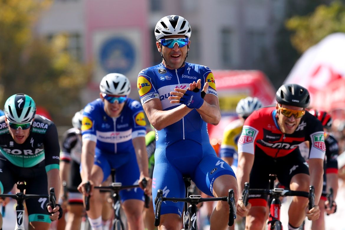 Max Richeze celebrates his win