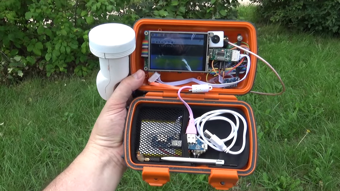 Portable Raspberry Pi Tricorder Detects Starlink Satellites