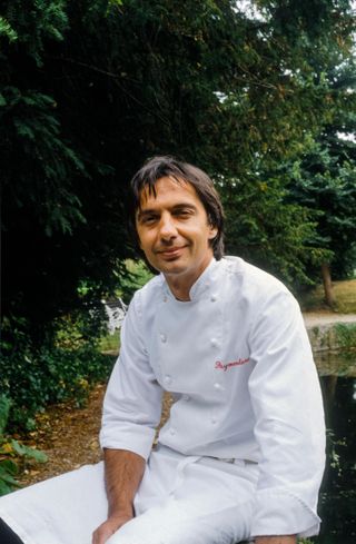 Raymond Blanc in his youth.