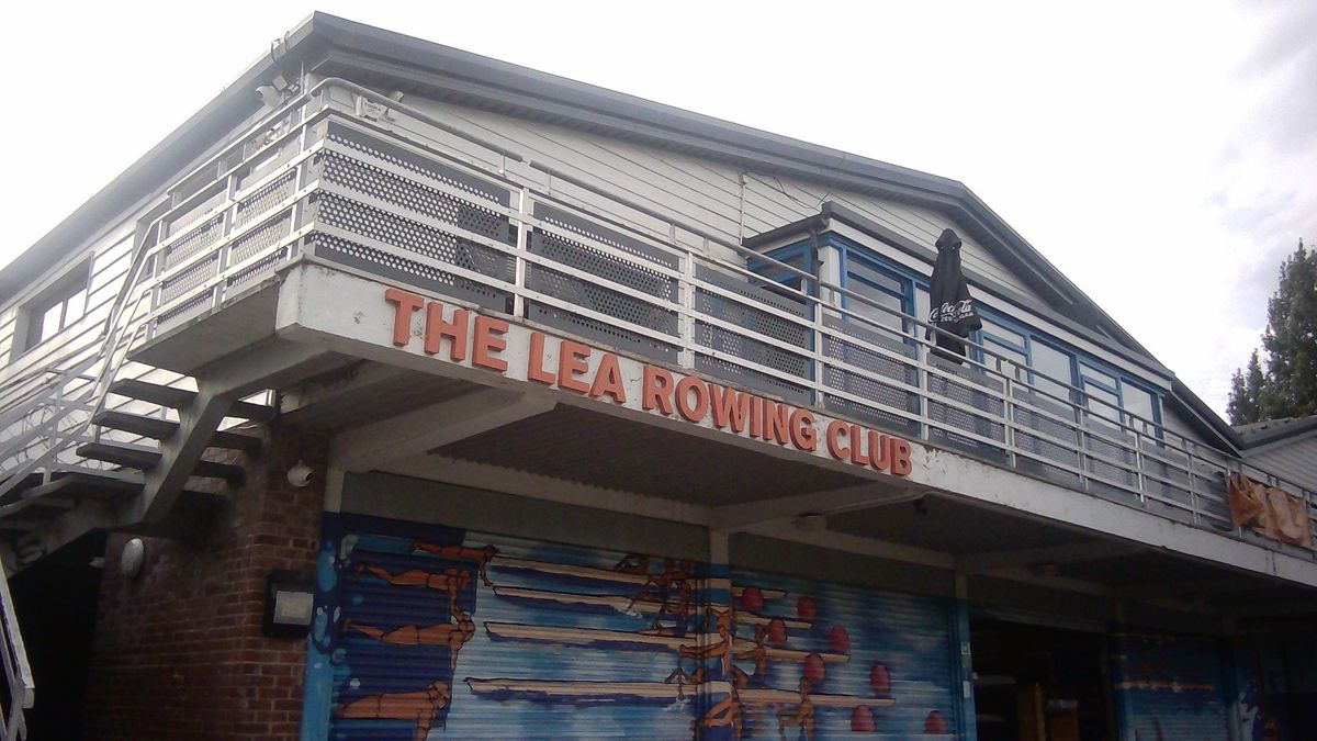 Sample photograph taken with Godox C100 showing building of Lea Rowing Club