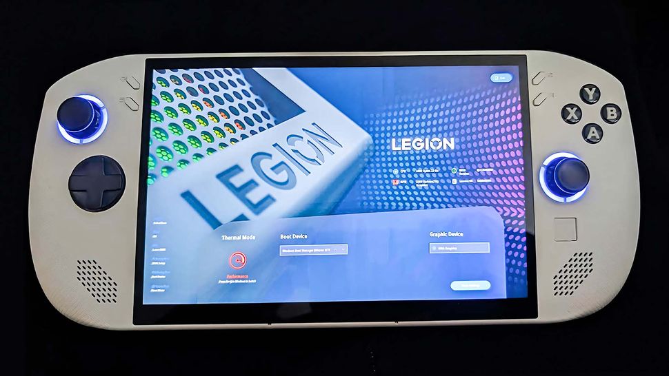 How to enter BIOS and change VRAM on Legion Go gaming handhelds ...