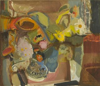 Flowers by Ivon Hitchens. Courtesy of private collection/Estate of Ivon Hitchens