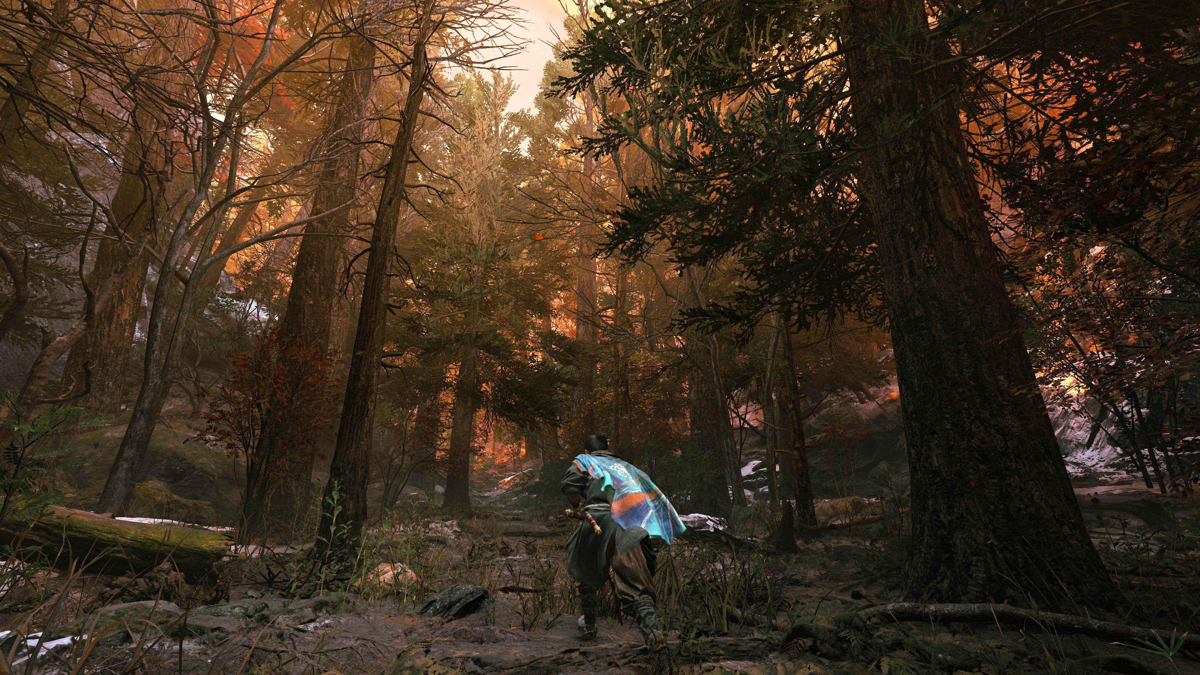 screens from a fantasy samurai game