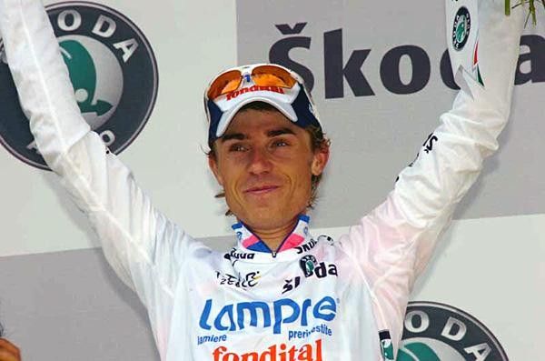 Damiano Cunego (Lampre) is the new best young rider, by just 5 seconds