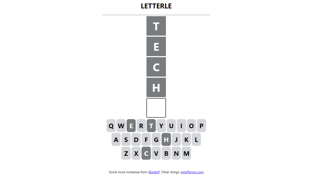 Games like Wordle the best spinoffs and alternatives TechRadar