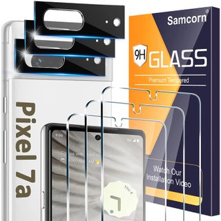 Samcorn Glass Screen Protector for Google Pixel 7a