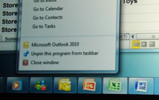 New Mail in Outlook 2010