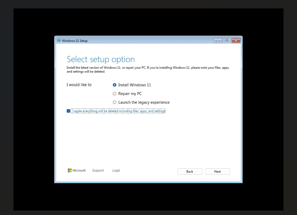 Nueva interfaz de usuario de configuración de Windows 11
