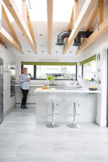 By extending to create an open-plan kitchen diner, Heather and Jim have unified their house and garden and achieved their dream space 