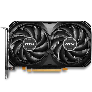 An Nvidia GeForce RTX 4060 from MSI against a white background