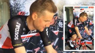 Yes, you can wear gloves when racing virtually, according to Lotto Soudal’s Tim Wellens