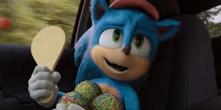 Sonic in the car