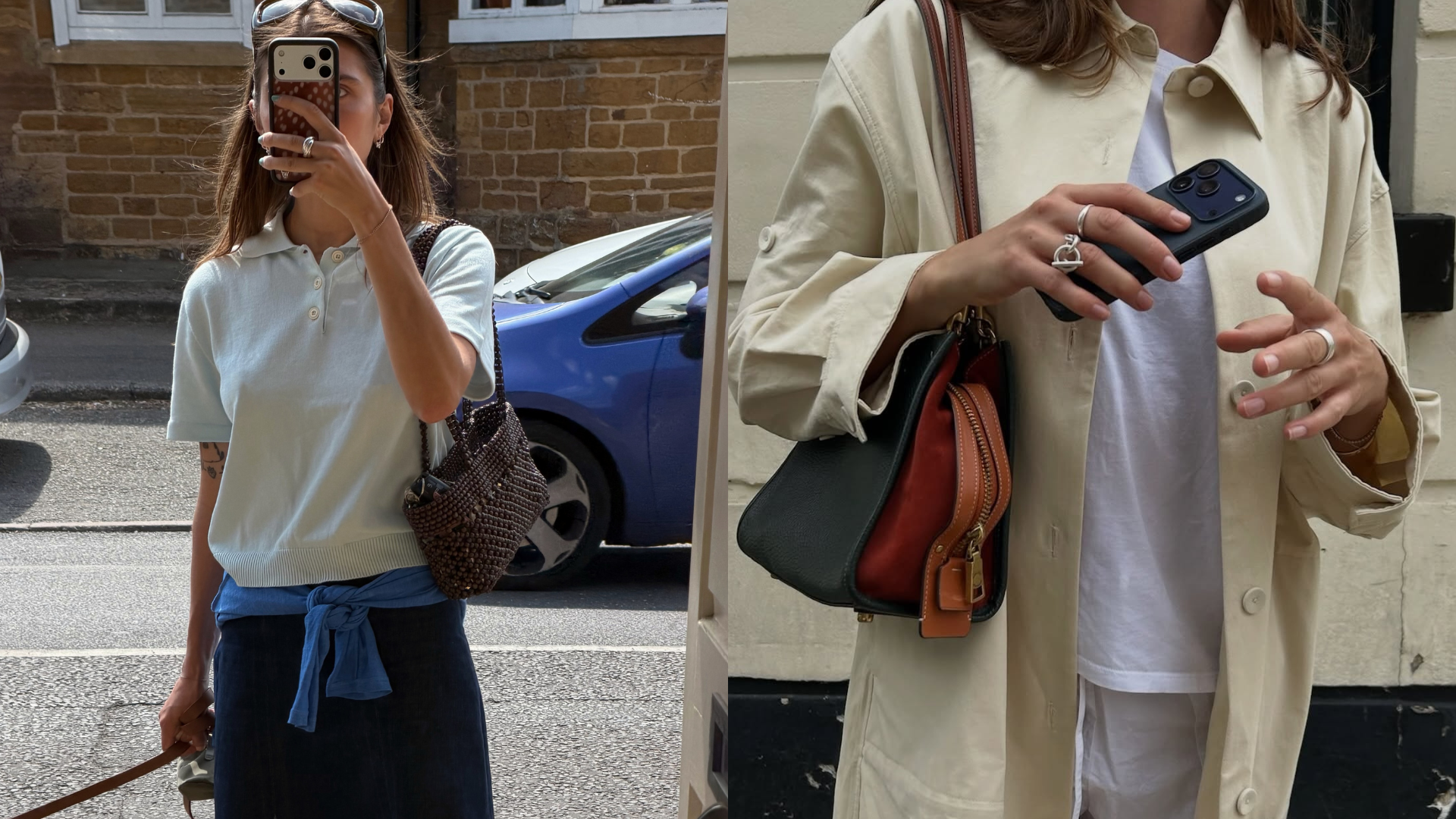 Collage of women wearing fall 2026 essentials.