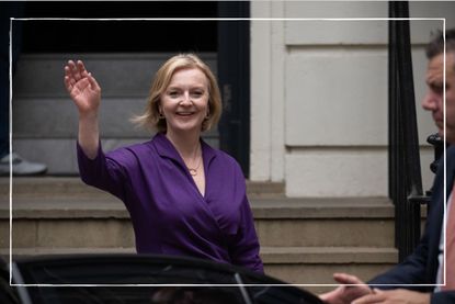 Liz Truss waving after becoming Prime Minister