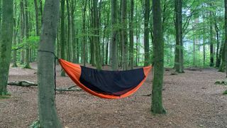 Ticket to the Moon Lightest Pro Hammock in woods