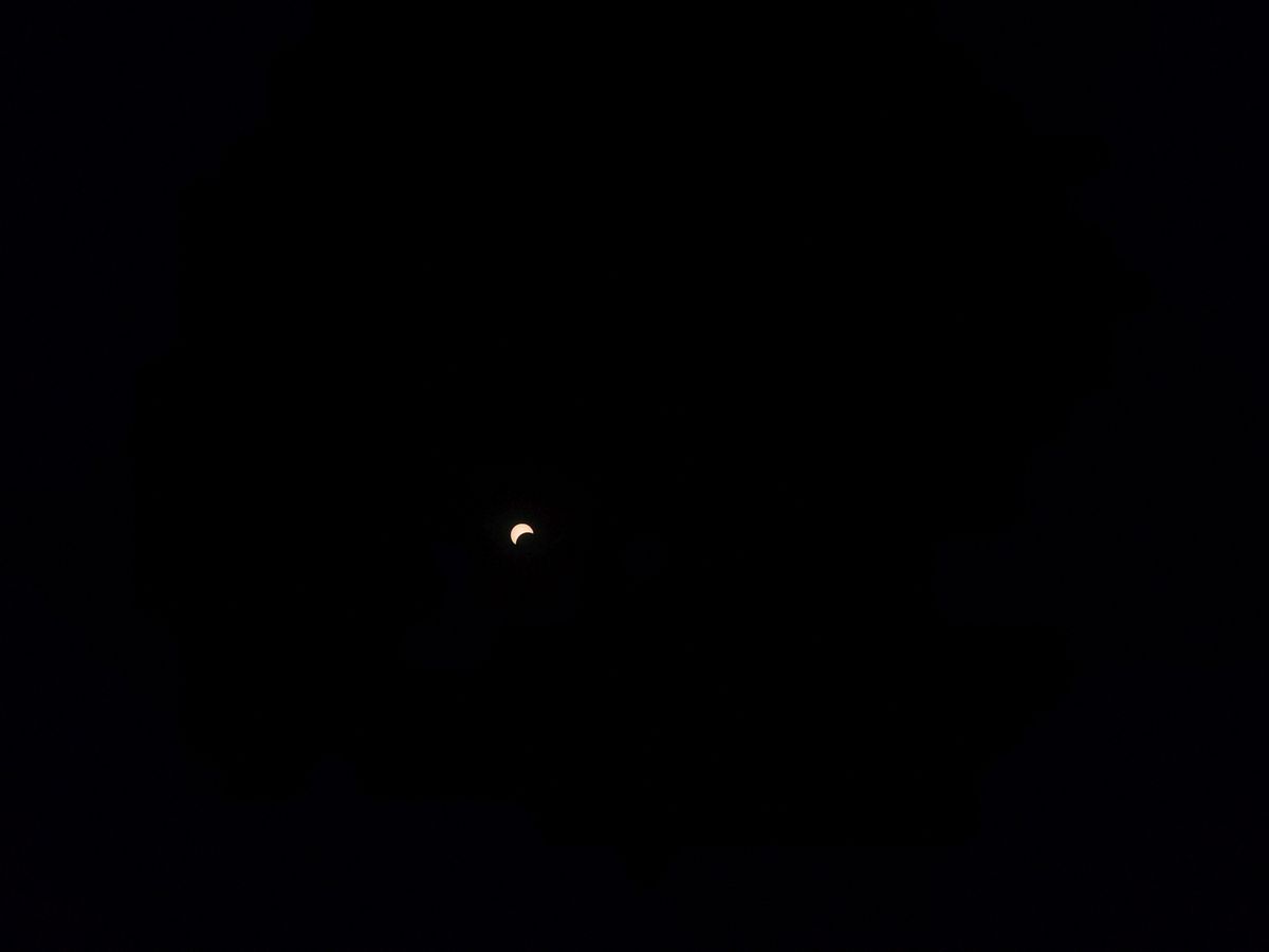 Samsung Galaxty S23 Ultra Solar Eclipse Sample.
