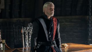 Sam Spruell as Maekar Targaryen in A Knight of the Seven Kingdoms episode 6