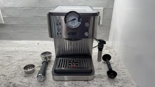 DeLonghi Linea Classic Espresso Machine on counter