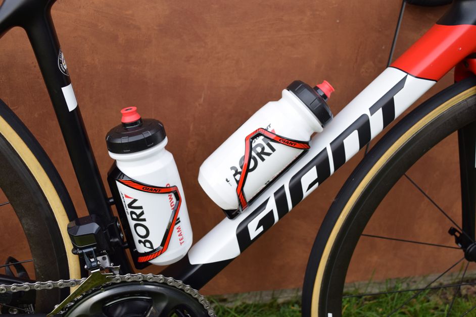 Giant produce the majority of the finishing kit, including bottle cages and bidons