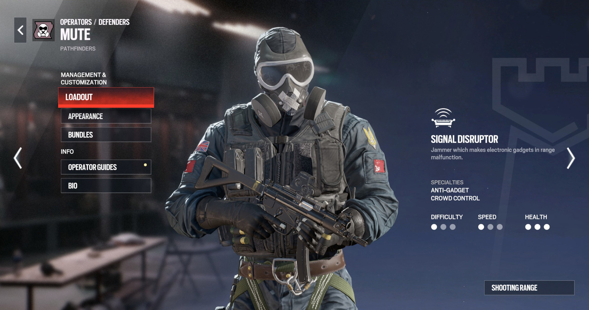 Rainbow Six Siege X Operators - Mute