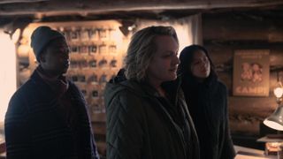 Samira Wiley, Elisabeth Moss and Christine Ko in The Handmaid's Tale