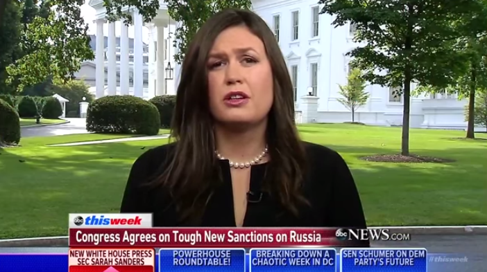 Sarah Huckabee Sanders on ABC News