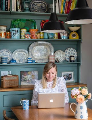 Rhiannon Southwell’s green Shaker kitchen was the final part of the project to update a Victorian home