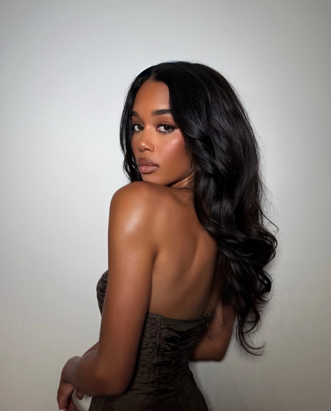 Laura Harrier layered haircut