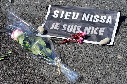 A memorial in Nice