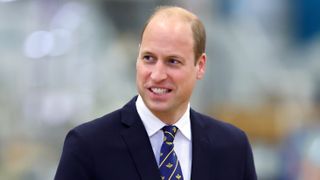 Prince William, Prince of Wales tours the BAE Systems Typhoon Maintenance Facility