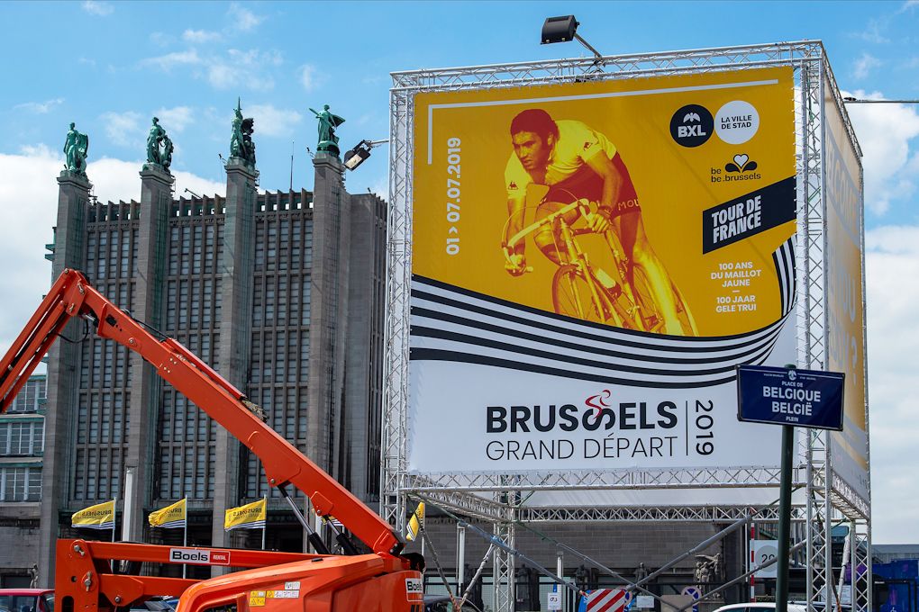 The 50th anniversary of Eddy Merckx's first Tour de France win is a major feature of the 2019 Grand Depart in Brussels