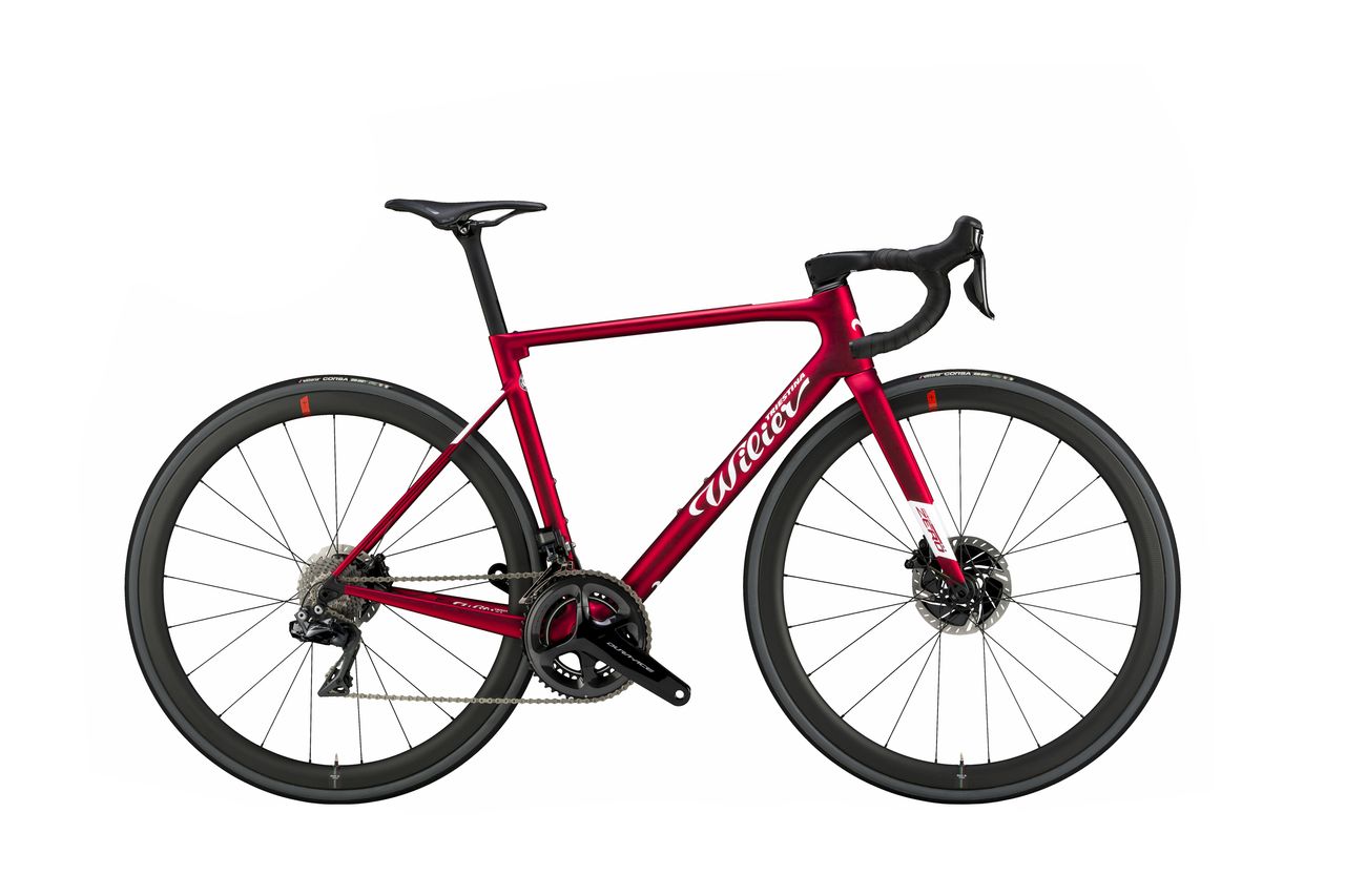 Wilier Zero SLR in velvet red