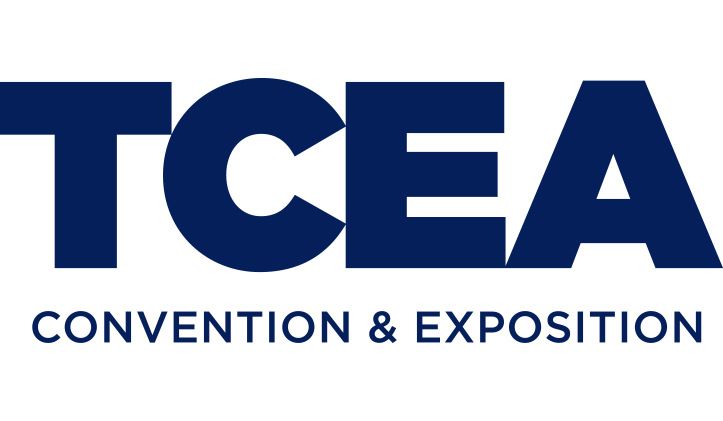 TCEA logo - blue on white background