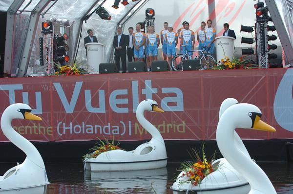 Swans watch the vvv.
