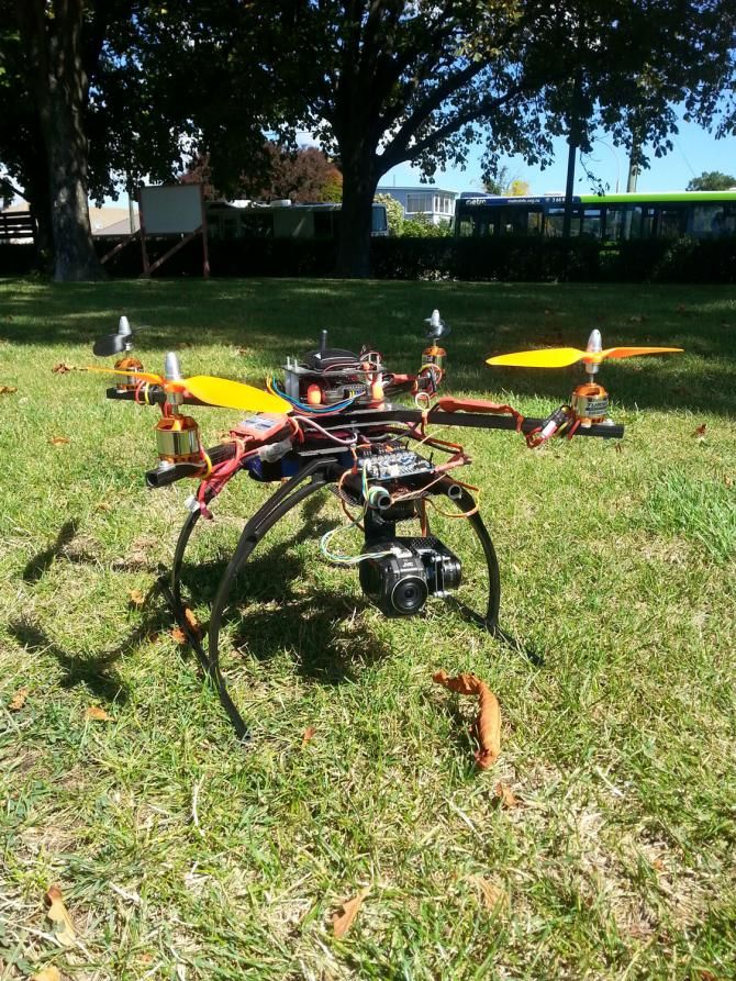 The autonomous quadcopter is ALMOST filming ready