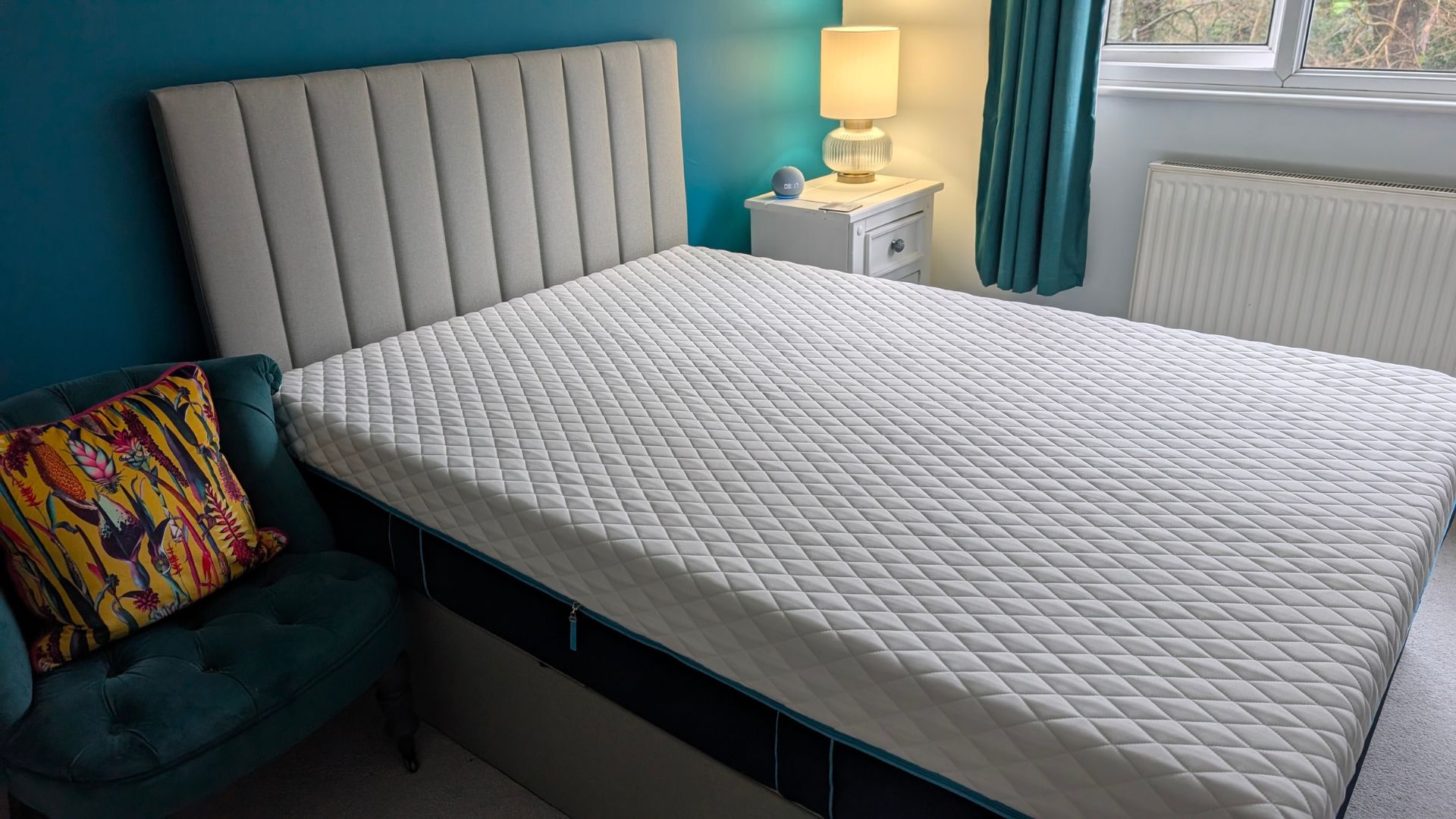 Testing the Simba Hybrid Pro in Liz's room