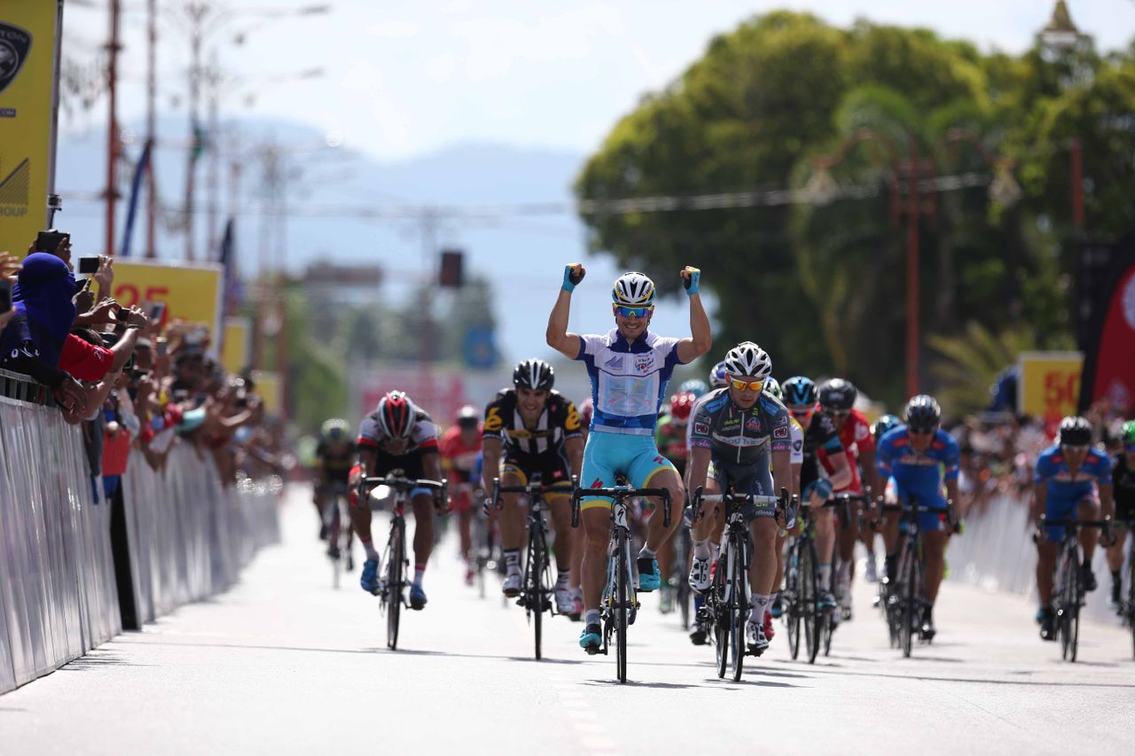 Three stage wins out of four for Andrea Guardini (Astana)