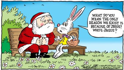 Editorial Cartoon U.S. Easter 2016&nbsp;