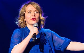 Kerry Godliman performs at the Royal Albert Hall, London, in aid of the Teenage Cancer Trust.